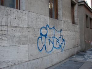 Odstranění graffity, Praha